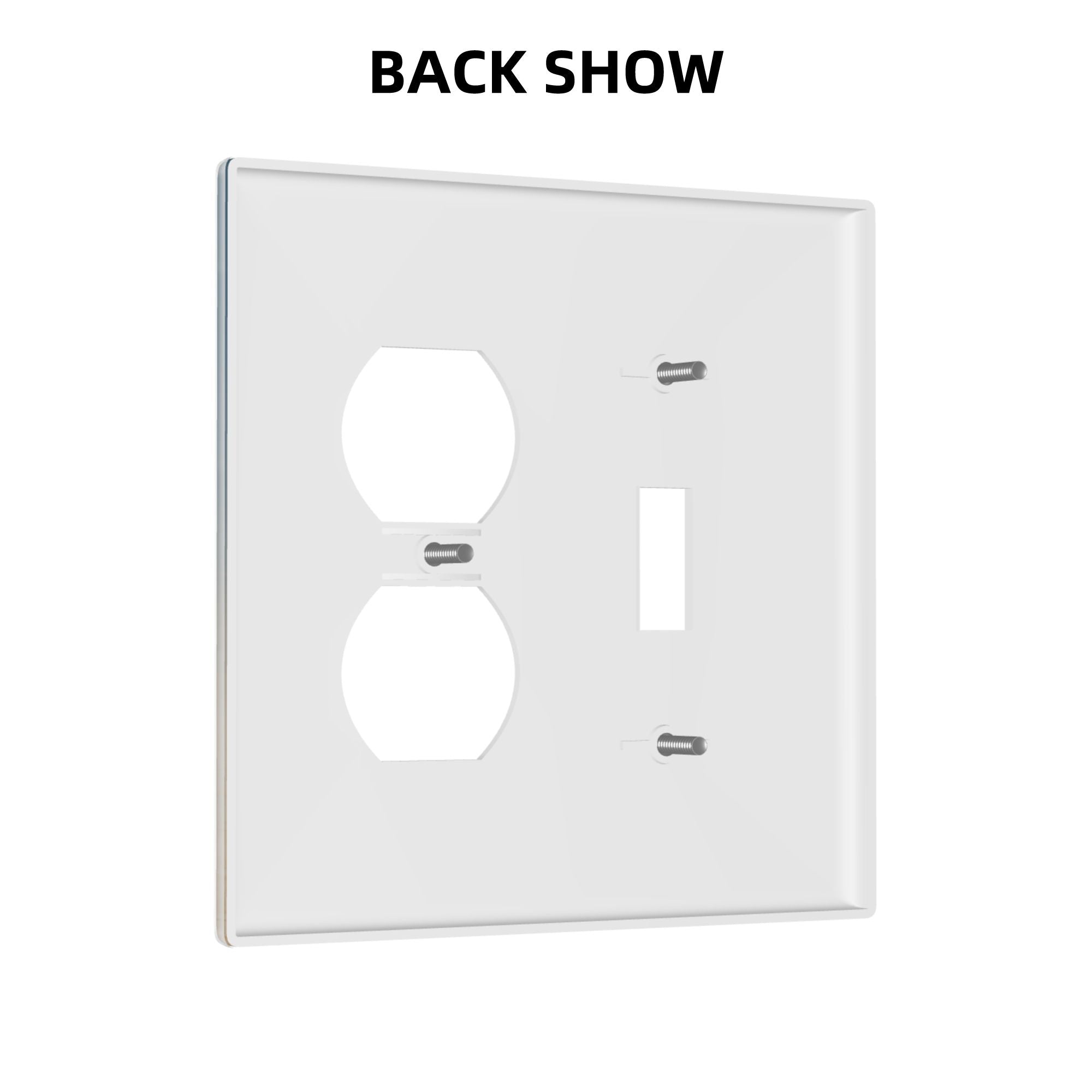 Desert Camel Themed Duplex Outlet Wall Plate Cover (2-Pack) – Standard Decorative Faceplate for Living Room, Bedroom, Office